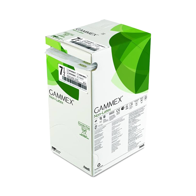 Gammex® Non-Latex, Неопренові хірургічні рукавички стерильні– без пудри p.8.5